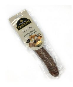 SALCHICHÓN CON SETAS (215 g aprox) Cárnicas Ortín