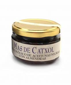 PATÉ DE ACEITUNAS NEGRAS Y ALMENDRAS ECOLÓGICO (120 g) Mas de Catxol