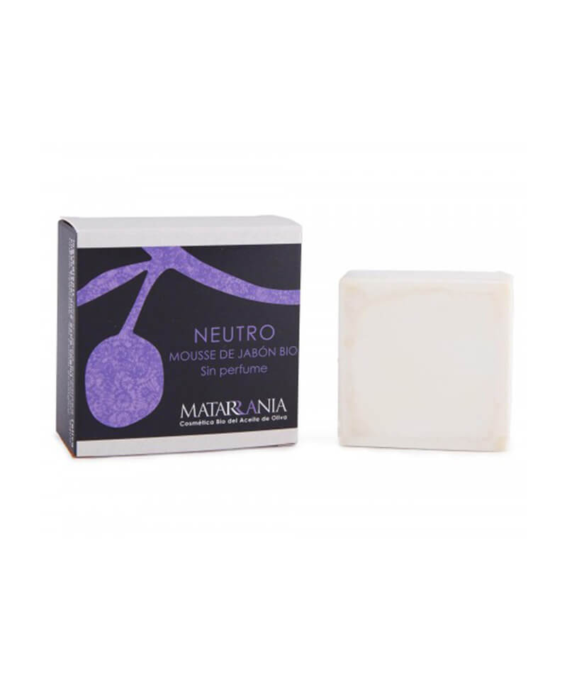 NEUTRO. MOUSSE DE JABÓN BIO. SIN PERFUME (120 ml) Matarrania